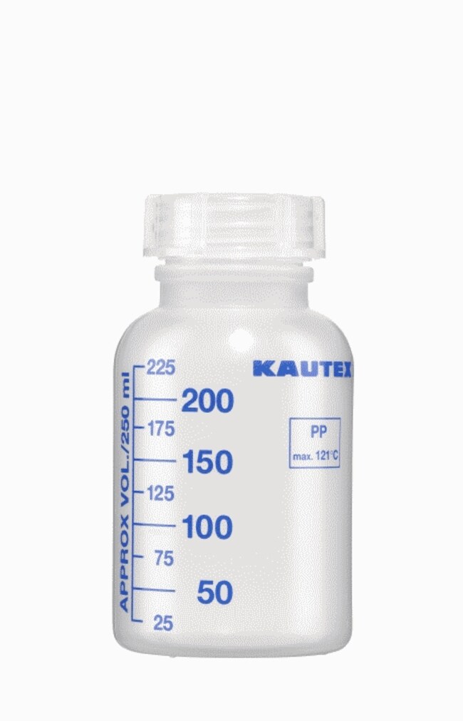 Kautex Weithalsflasche aus Polypropylen,